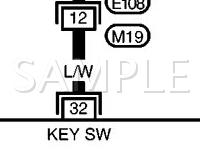2002 Nissan Sentra XE 1.8 L4 GAS Wiring Diagram