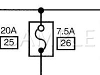 2002 Nissan Xterra  2.4 L4 GAS Wiring Diagram