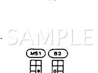 1990 Nissan Axxess  2.4 L4 GAS Wiring Diagram