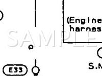 1990 Nissan Axxess  2.4 L4 GAS Wiring Diagram