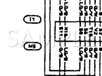 1990 Nissan Axxess  2.4 L4 GAS Wiring Diagram