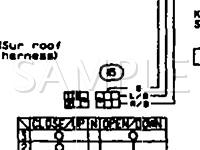 1990 Nissan Maxima  3.0 V6 GAS Wiring Diagram