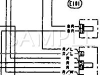 1990 Nissan Maxima  3.0 V6 GAS Wiring Diagram