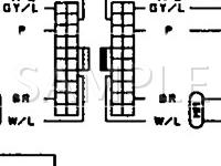 1990 Nissan Maxima  3.0 V6 GAS Wiring Diagram