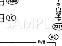 1990 Nissan D21 Pickup  3.0 V6 GAS Wiring Diagram