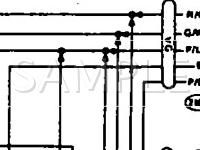 1990 Nissan Pathfinder XE 3.0 V6 GAS Wiring Diagram
