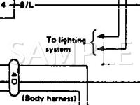 1990 Nissan Pathfinder SE 3.0 V6 GAS Wiring Diagram