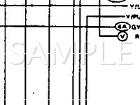 1990 Nissan Pathfinder XE 3.0 V6 GAS Wiring Diagram