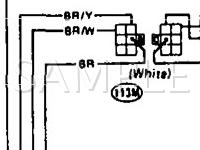 1990 Nissan Pulsar NX XE 1.6 L4 GAS Wiring Diagram