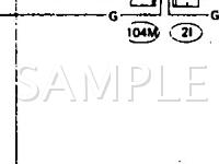 1990 Nissan Pulsar NX XE 1.6 L4 GAS Wiring Diagram