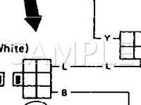 1990 Nissan Sentra 4X4 1.6 L4 GAS Wiring Diagram