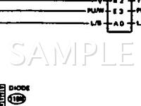 1990 Nissan Sentra  1.6 L4 GAS Wiring Diagram