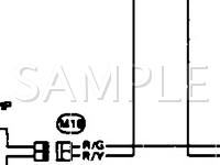1990 Nissan Stanza  2.4 L4 GAS Wiring Diagram