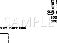 1990 Nissan Stanza  2.4 L4 GAS Wiring Diagram