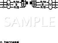 1990 Nissan Stanza  2.4 L4 GAS Wiring Diagram