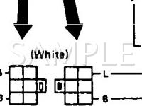 1991 Nissan 240SX  2.4 L4 GAS Wiring Diagram