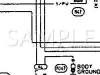 1991 Nissan 240SX  2.4 L4 GAS Wiring Diagram