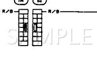 1991 Nissan 300ZX  3.0 V6 GAS Wiring Diagram