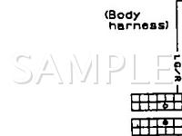 1991 Nissan 300ZX  3.0 V6 GAS Wiring Diagram