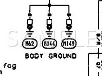 1991 Nissan Maxima  3.0 V6 GAS Wiring Diagram