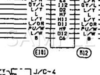 1991 Nissan Maxima  3.0 V6 GAS Wiring Diagram