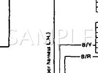 1991 Nissan Pathfinder  3.0 V6 GAS Wiring Diagram