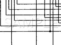 1991 Nissan Sentra  1.6 L4 GAS Wiring Diagram