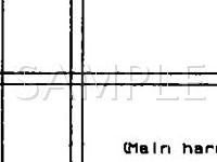 1991 Nissan Sentra  2.0 L4 GAS Wiring Diagram