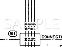 1992 Nissan 300ZX  3.0 V6 GAS Wiring Diagram