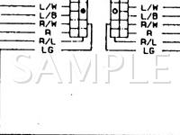 1992 Nissan Maxima GXE 3.0 V6 GAS Wiring Diagram