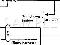 1992 Nissan Pathfinder  3.0 V6 GAS Wiring Diagram