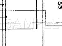 1992 Nissan Sentra  1.6 L4 GAS Wiring Diagram