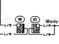 1992 Nissan Sentra Classic 1.6 L4 GAS Wiring Diagram