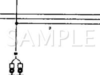 1992 Nissan Stanza  2.4 L4 GAS Wiring Diagram
