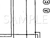 1993 Nissan Altima GLE 2.4 L4 GAS Wiring Diagram