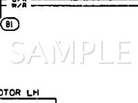 1993 Nissan Altima SE 2.4 L4 GAS Wiring Diagram