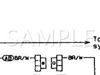 1993 Nissan Maxima GXE 3.0 V6 GAS Wiring Diagram