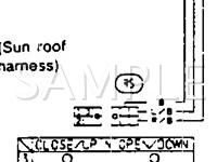 1993 Nissan Maxima GXE 3.0 V6 GAS Wiring Diagram