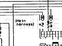 1993 Nissan Maxima GXE 3.0 V6 GAS Wiring Diagram