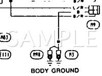 1994 Nissan 300ZX  3.0 V6 GAS Wiring Diagram