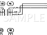 1994 Nissan 300ZX  3.0 V6 GAS Wiring Diagram