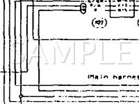 1994 Nissan Maxima GXE 3.0 V6 GAS Wiring Diagram