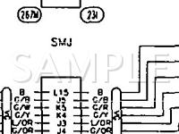 1994 Nissan Pathfinder LE 3.0 V6 GAS Wiring Diagram