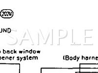 1994 Nissan Pickup XE 3.0 V6 GAS Wiring Diagram