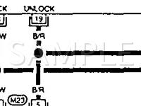 1995 Nissan 240SX  2.4 L4 GAS Wiring Diagram