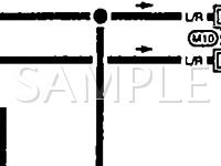 1995 Nissan 240SX  2.4 L4 GAS Wiring Diagram