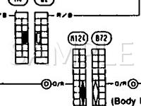 1995 Nissan 300ZX 2+2 3.0 V6 GAS Wiring Diagram