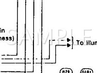 1995 Nissan 300ZX  3.0 V6 GAS Wiring Diagram