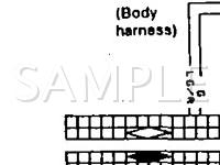 1995 Nissan 300ZX 2+2 3.0 V6 GAS Wiring Diagram