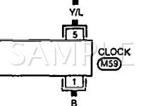 1995 Nissan Maxima GLE 3.0 V6 GAS Wiring Diagram